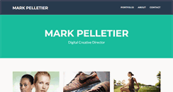 Desktop Screenshot of markpelletier.com